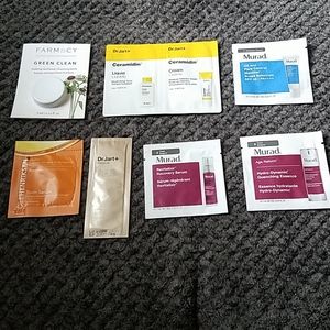 High end skincare sample bundle